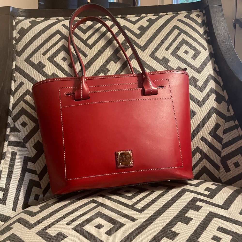Dooney & Bourke Beacon Slip Tote - Red